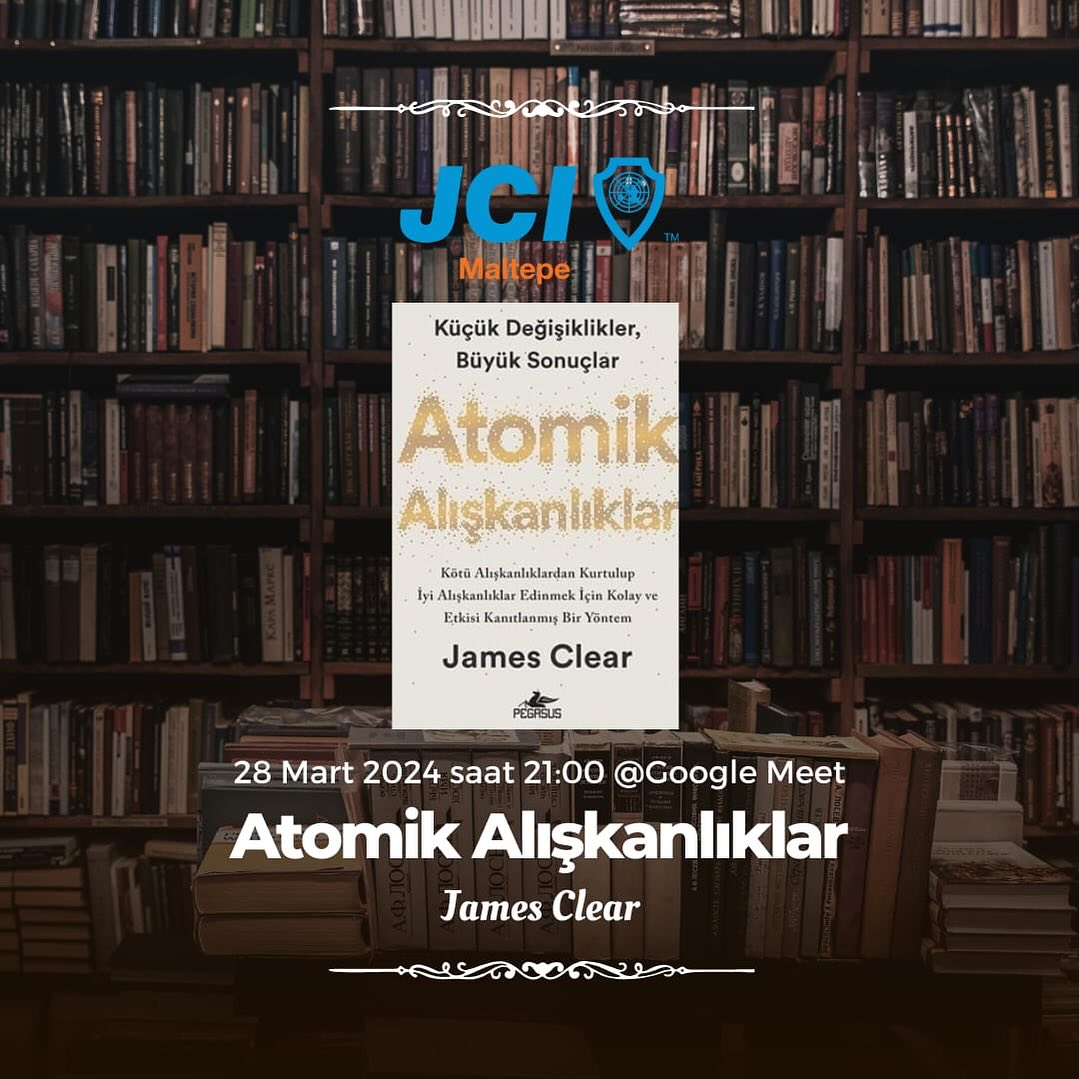 atomik alışkanlıklar jci maltepe kitap kulübü