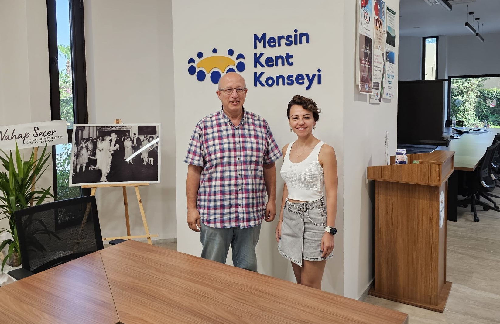 JCI Maltepe - Mersin Kent Konseyi Görüşmesi