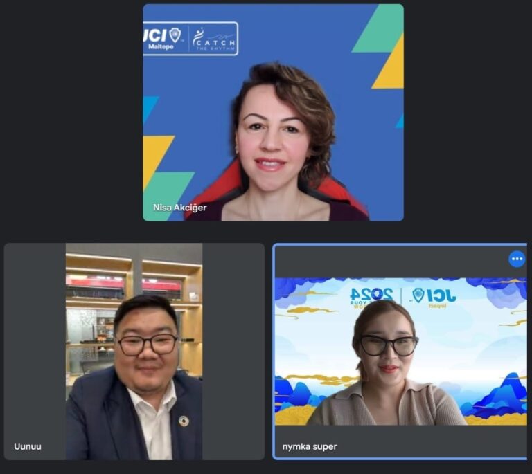 JCI Maltepe - Moğolistan JCI Impact Toplantısı