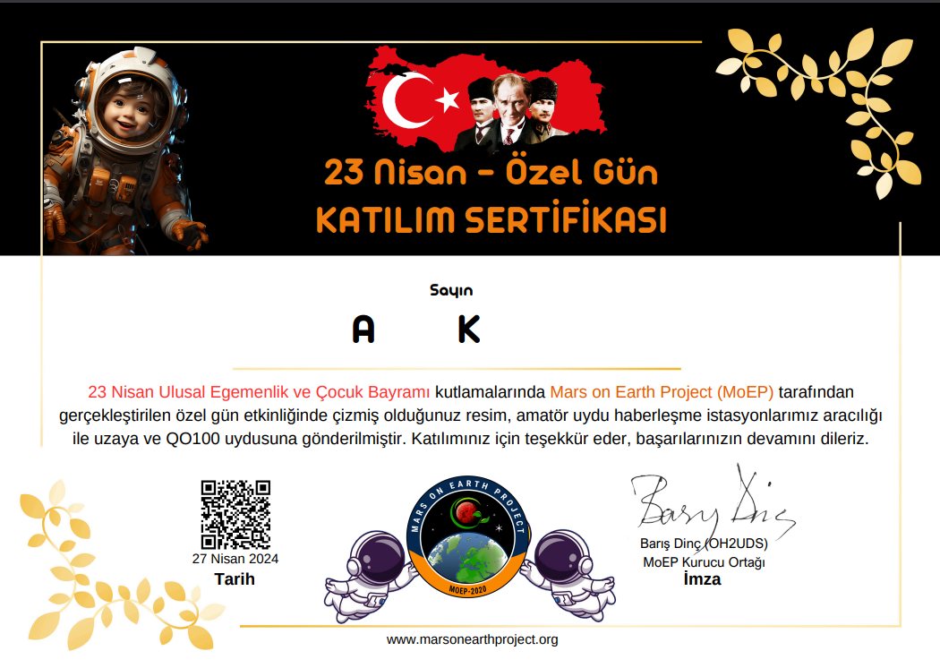 MoEP - 23 Nisan Etkinliği