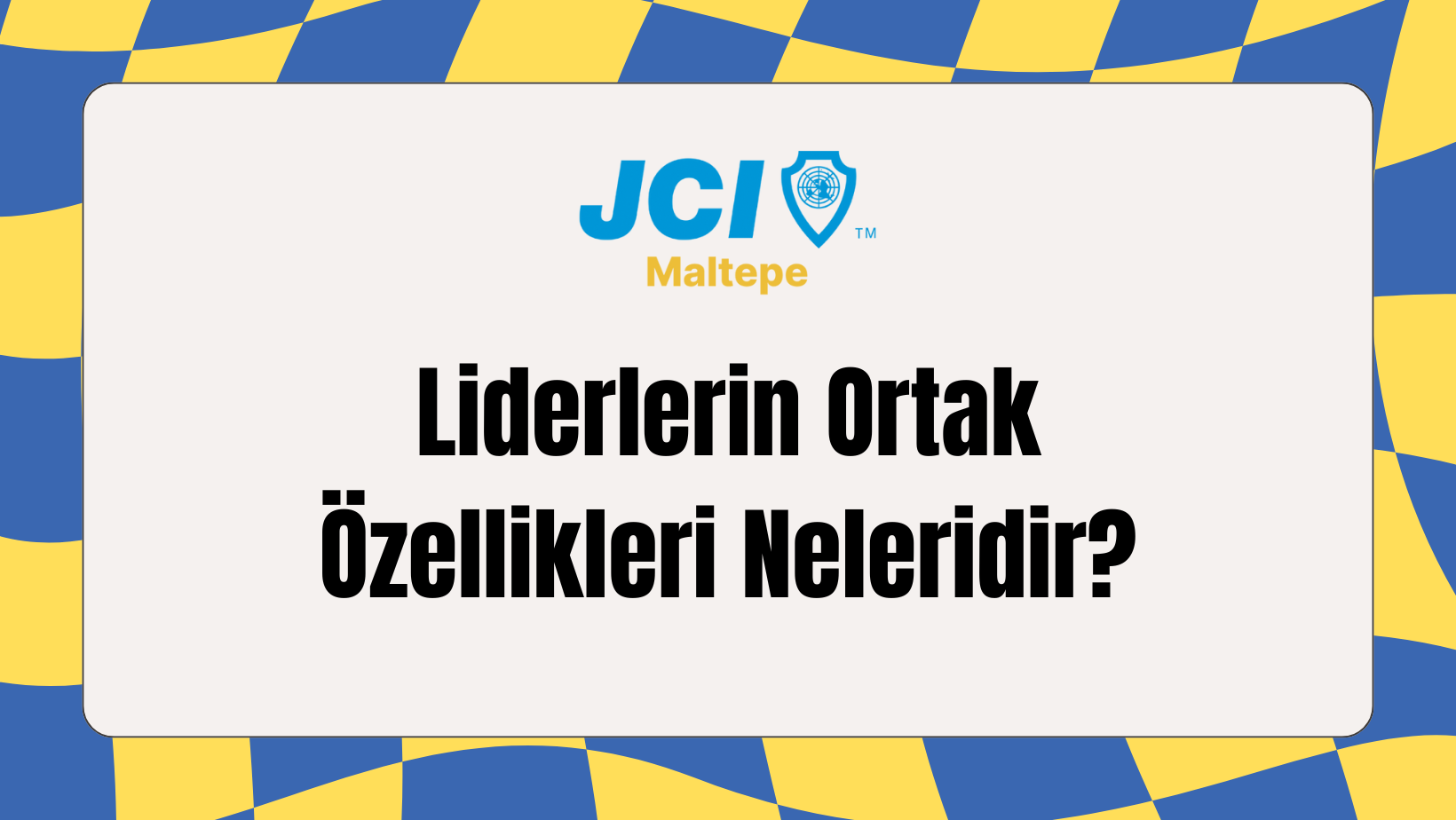 liderlerin ortak özellikleri nelerdir jci maltepe